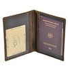 Jockey Club Genuine Leather Document Folder for Disabled ID, Passport,