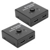 2Pcs HDMI BiDirection Switch Converter Switcher Splitter Hub HDCP 2x1