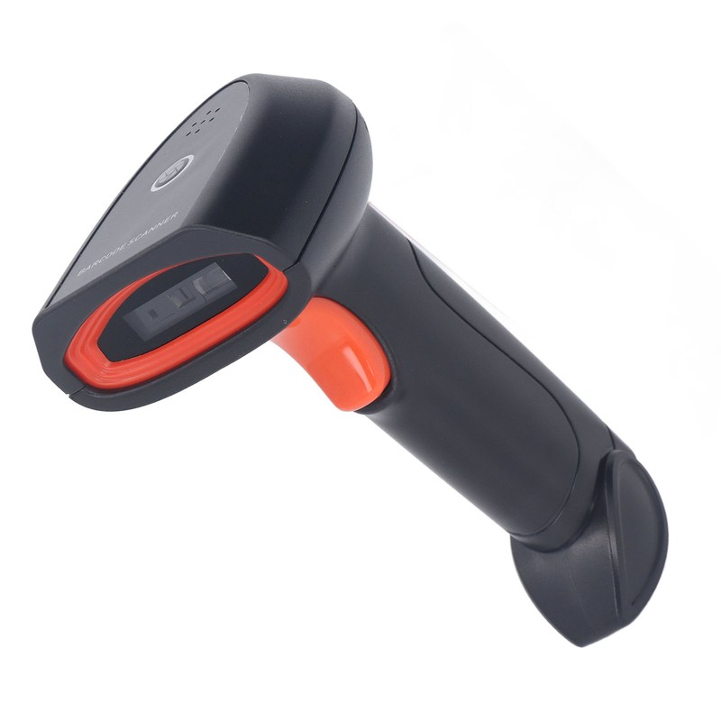 Barcode Scanner Bluetooth 2.4GHz Wireless CCD Red Light Rechargeable 1D