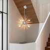 Sputnik Chandeliers - 42" Extra Large 6 Light Big Modern