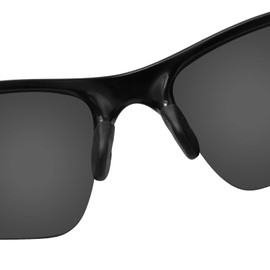 PapaViva Replacement Nose Pads Pieces for Oakley Flak Beta - Black