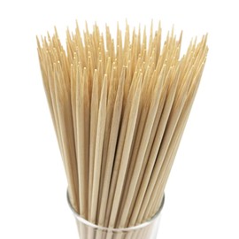 HOPELF 2400 Count Bamboo Toothpicks Skewers For Appetizer,Olive,Barbecue,Fruit,Cocktail,Teeth Cleaning,Double-Points Wooden Toothpick.