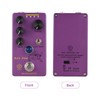 Mingzhe MAD Cow Guitar Distortion Effects Pedal GAIN/VOL/TONE/VINT/MOD/4-Mode Knob DC