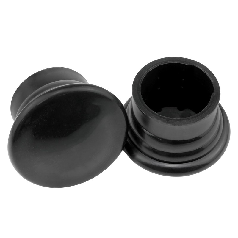 VAKTOK Curtain rod ends decorative cap curtain finials curtain rail