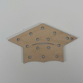 Pre-K Graduation Hat Gift For Crafts Kit Complete Weaving With Colors of Embroidery Thread and Needle for Craft Projects, Graduation Gift for Her, Him, Son, Daughter