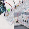 CENBEN 461Pcs Electronics Fun Kit Breadboard Kit with Power Supply