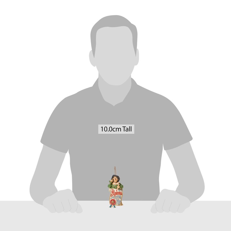 Jim Shore Scarecrow Diploma Ho Hanging Ornament