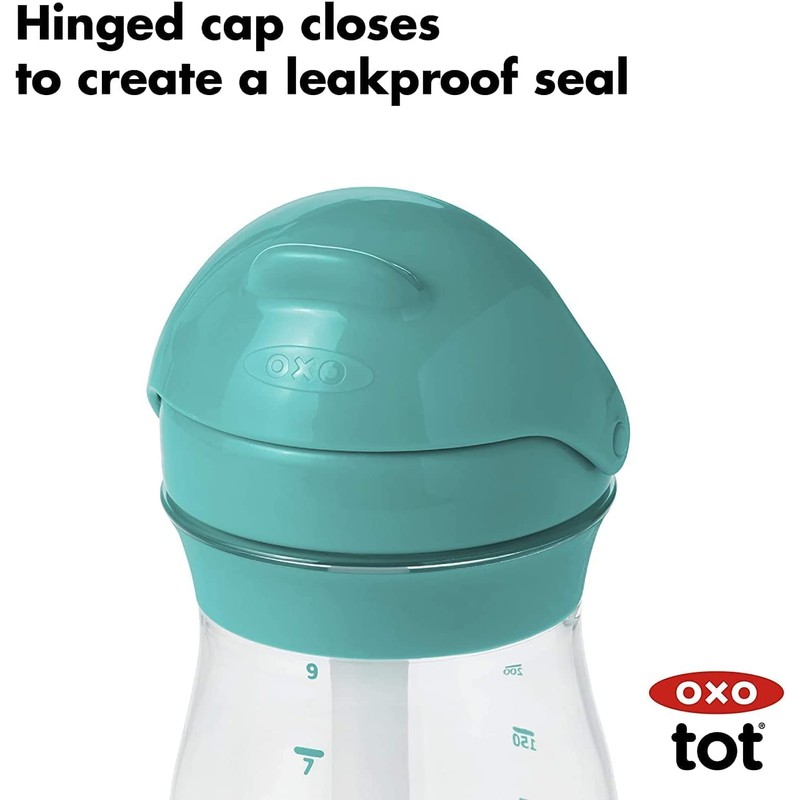 OXO Tot 61134000 Vaso Entrenador, Tritan, 9 Ounce/250 ml, Verde