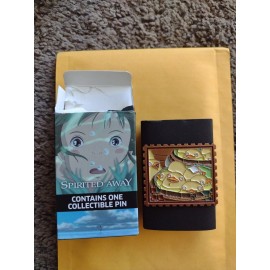 Spirited Away Studio Ghibli Enamel Pin Bathhouse Stamp Open Blind Box