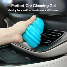 Car Cleaning Gel - Auto Interior Detailing Kit, Dust Removal Putty, Car Cleaning Tools & Accessories, Universal Men & Women (Blue, 3pack)
