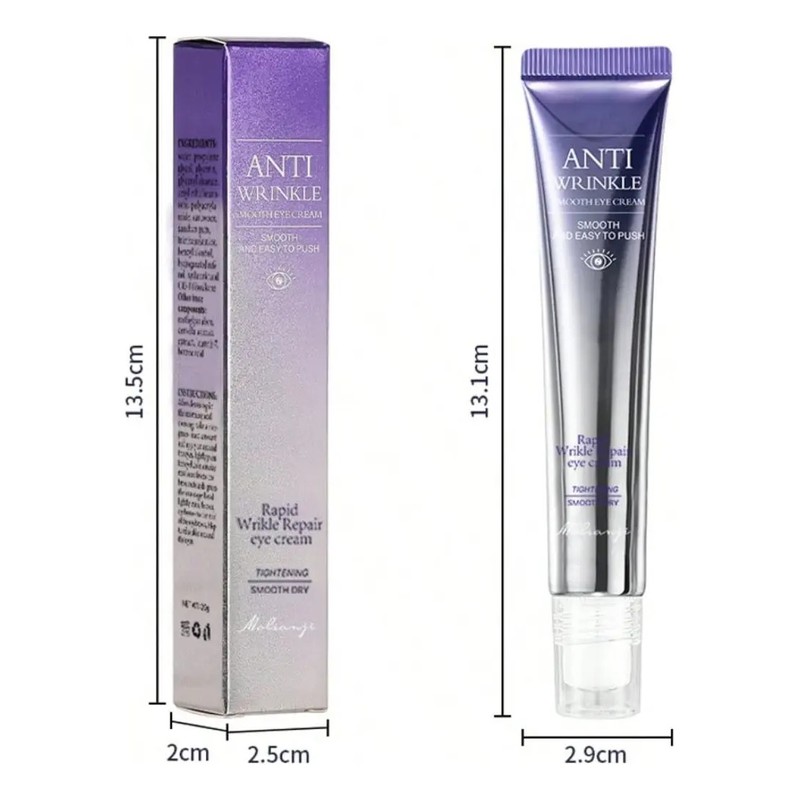 Molianji Crema Contorno Ojos Retinol 20g Antiarrugas e Hidratante DiurnoNocturno