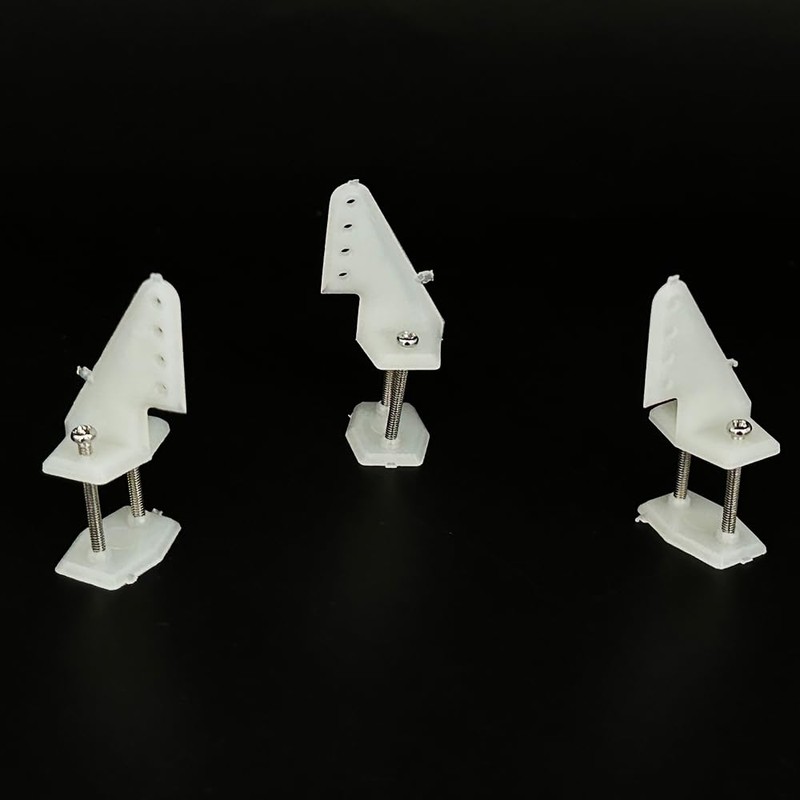 20PCS Plastic Control Horn 4 Hole Control Horn with Screws