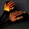 OKSTNO LED Skull Skeleton Hand Claw Side Mirrors Rearview Mirrors