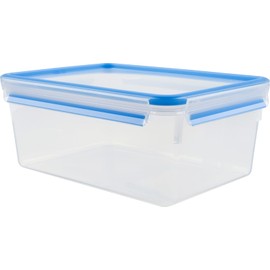 Tefal N10145 Rectangular Storage Container, 0.8 gal (2.2 L), Sealed Gasket Integrated Structure, Master Seal, Fresh MW Rectangle, 30 Year Warranty