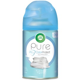 Air Wick Automatic Air Freshener Spray Refill, 1ct, Fresh Linen, Odor Neutralization, Essential Oils