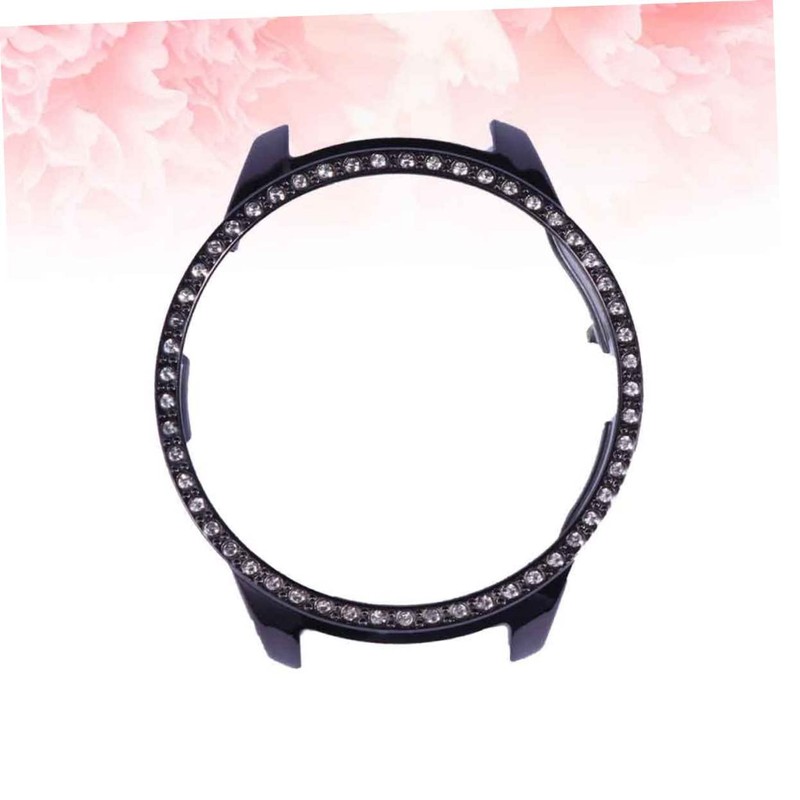 DOITOOL Rhinestone Drop Resistance Watch Protective Case Hollow Out Design