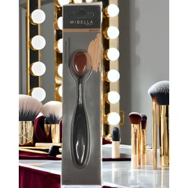 Mibella Professional Highlighter Brush, Ergonomic Handle, Black, Makeup, Face, Cosmetics, 29000