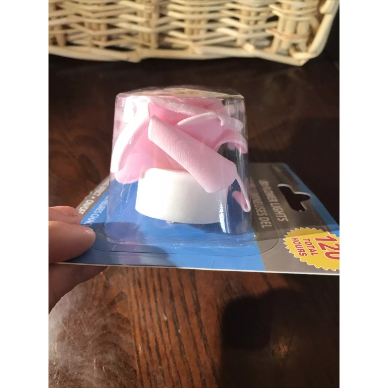 Unbranded LED flower lights pink rose