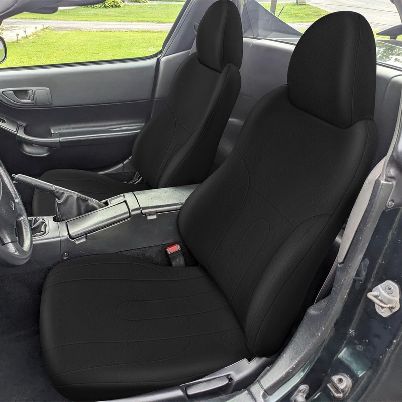 SAPUBK Custom-Fit Front Seat Covers Replacement for 1993-1997 Honda Del
