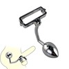 3 Sizes Men's Metal Stainless Steel Weight Training Rings with