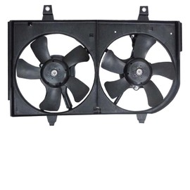 OEG Parts New Radiator Dual Fan Assembly Compatible with Nissan Maxima & Infiniti I30 2000 2001 00 01 3.0L 3.5L VQ30DE VQ35DE B1481-5U002 B1482-5U003