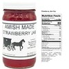 Amish Jam Strawberry - 8 Oz Set of Three Jars