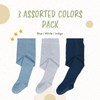 fluffyfeet Unisex Baby Tights Cotton Thick Leggings 3 Pack |