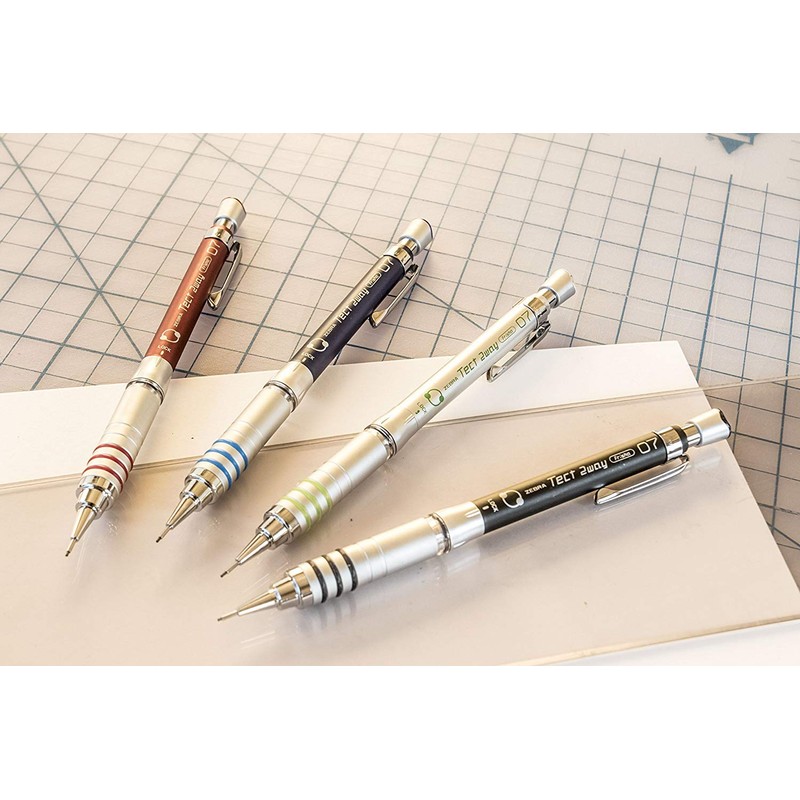 Zebra Pen Steel M Mechanical Pencil Eraser Refills, 2 Packs