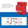 DC PV Surge Protector Fireproof Anti Corrosion Orange Surge Protective