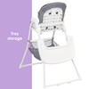 Baby Trend Flat Fold High Chair, Stellar Grey