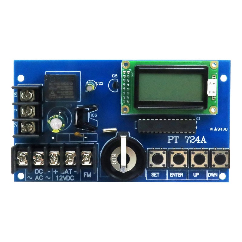 PT724A Digital Timer 365Day 24Hr Annual Timer with Precise Timing