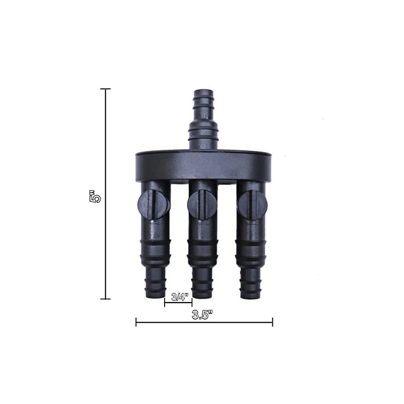 EasyPro TWS3 Statuary Splitter / 3-way / 1/2" & 3/4"