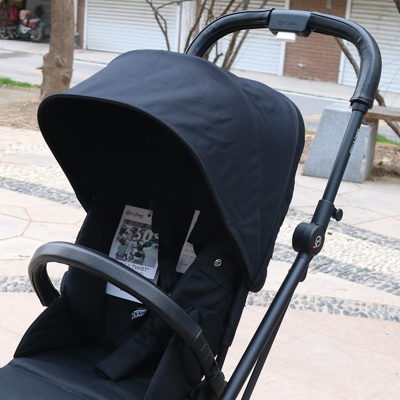 gogolotom Baby Pram PU Leather Handle Cover Compatible with Cybex