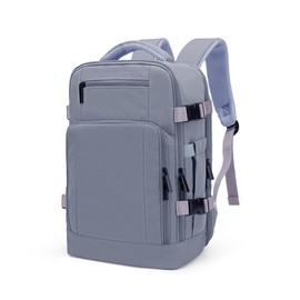 ZHXX For Ryanair Hand Luggage 40 x 20 x 25 cm, Hand Luggage Backpack, Hand Luggage Bag, Travel Backpack, Hand Luggage Aeroplane, Purple Smoke