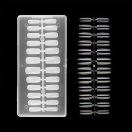 Clear Nail Extension Artificial Nail Soft Tips 120 pcs Clear Nail Extension Artificial Tips Soft Tips Nail Soft Tips Art Tips / 투명 네일 연장 인조 손톱 말캉 팁 120pcs 투명 연장 손톱 인조 팁 말캉팁 네일 말랑팁 아트팁