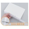 ALLVD Loose Leaf 30 Hole Bound Rings 10 Pieces (5