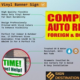 Vinyl Banner Multiple Sizes We Sell Propane Outdoor Advertising Printing Business Outdoor Weatherproof Industrial Yard Signs White 10 Grommets 60x144Inches