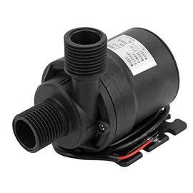 Mini Bomba de Agua sin Escobillas DC12V, Bomba de Circulación de Agua de 12 Voltios 30W 8m de Altura de Elevación Bomba de Agua Sumergible para Estanq