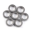 Oumefar Pack of 10 6700zz Thin Profile Ball Bearings Double