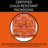 HearClear Size 13 PR48 Hearing Aid Batteries 1.45V Orange Tab
