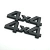 2Pc 4X4 Decal Fender Tailgate Emblem Badge 3D Nameplate Trunk
