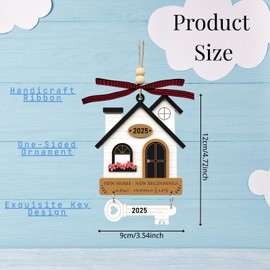 LynixTrade New Home Ornament Gifts Ideas 2025, House Warming Gifts New Home Decor for Women, Moving in House Presents for Friends Neighbourhood Couple Family