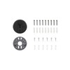 Spare Parts Kit for Outdoor Cam Plus (Plug-In), Black