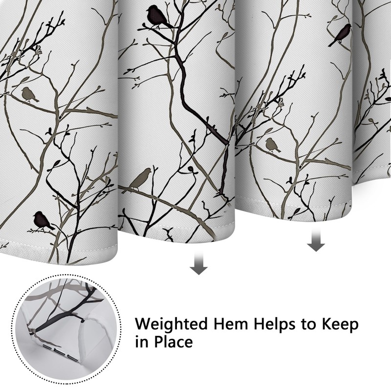KAIMEIYU Shower Curtain Washable Textile Polyester Fabric Bathroom Curtain with