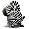 EUGY 3D Zebra Model, Craft Kit, Multi-Colour