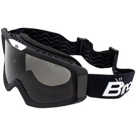Birdz Eyewear Pelican Fitover - anteojos acolchadas para motociclismo y motociclismo (OTG), color negro (negro-humo)