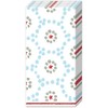 IHR Bulk 4 Ply Handkerchiefs - Winter Dotty Light Blue