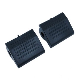 Shiwaki Pack of 2 Black Gear Pedal Cover Gear Pad Rubber Abrasion-Resistant Non-Slip Design Inner Diameter 8 mm Motorcycle Protective Accessories