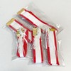 Gold Shachi Red and White Pennant, Length 60 cm, Set