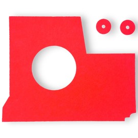 Drip Pan Felt Pad for Singer Featherweight 221 Sewing Machine – Replacement Oil Drip Liner - Base Plate Felt - Part #45811 – Compatible with All Singer 221 Models